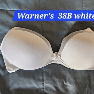 Warner's Classic White Bra